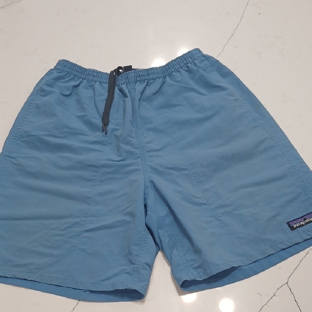 Patagonia Light Blue Casual Shorts Pre-owned Sz Small